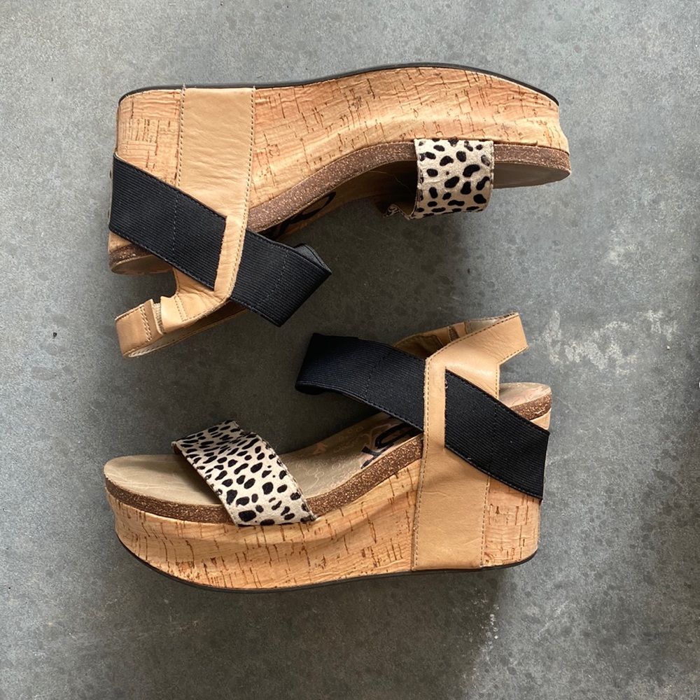 OTBT wedges patterned